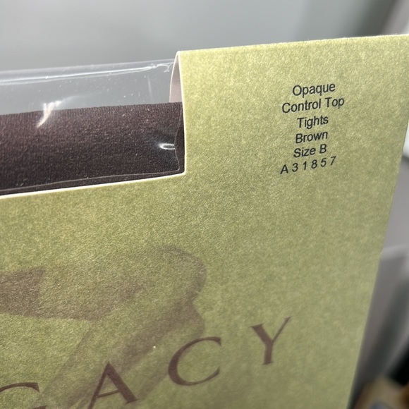 QVC Legacy Legwear Opaque Control
Top Tights Brown Size B A31857
NIP USA - Picture 3 of 6